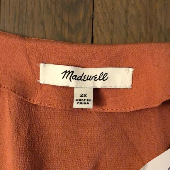 Madewell NWT side button dress - Picture 8 of 10